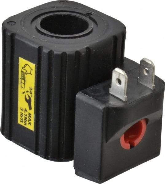 Parker - Hydraulic Control Valve Solenoid Coil - For Use With DSL & DSH Type Solenoid Valves - Makers Industrial Supply