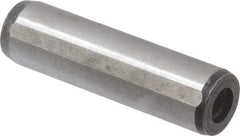 Value Collection - 12mm Diam x 45mm Pin Length Alloy Steel Pull Out Dowel Pin - C 57-63 Hardness, 1 Rounded & 1 Threaded End - Makers Industrial Supply