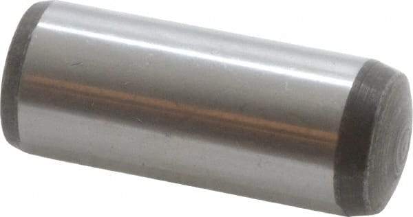 Value Collection - 20mm Diam x 50mm Pin Length Alloy Steel Pull Out Dowel Pin - C 57-63 Hardness, 1 Rounded & 1 Threaded End - Makers Industrial Supply