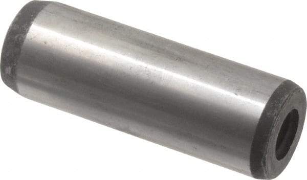 Value Collection - 20mm Diam x 60mm Pin Length Alloy Steel Pull Out Dowel Pin - C 57-63 Hardness, 1 Rounded & 1 Threaded End - Makers Industrial Supply