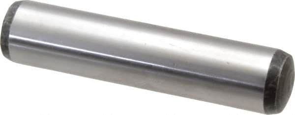 Value Collection - 20mm Diam x 90mm Pin Length Alloy Steel Pull Out Dowel Pin - C 57-63 Hardness, 1 Rounded & 1 Threaded End - Makers Industrial Supply