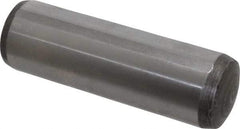 Value Collection - 25mm Diam x 80mm Pin Length Alloy Steel Pull Out Dowel Pin - C 57-63 Hardness, 1 Rounded & 1 Threaded End - Makers Industrial Supply