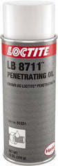 Loctite - 16 oz Aerosol Can Penetrant/Lubricant - Yellow, 100°F Max - Makers Industrial Supply