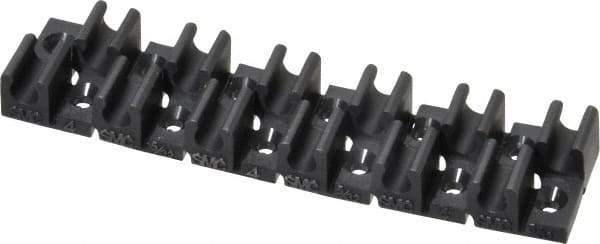 SMC PNEUMATICS - Multitube Holder - Black, 12 Slots - Makers Industrial Supply