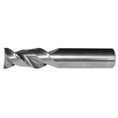 Kennametal - 3/8", 2 Flute, Single End, Solid Carbide, 0.015" Corner Radius End Mill - 3" OAL, 45° Helix, Right Hand Flute, 1" LOC, Right Hand Cut - Makers Industrial Supply