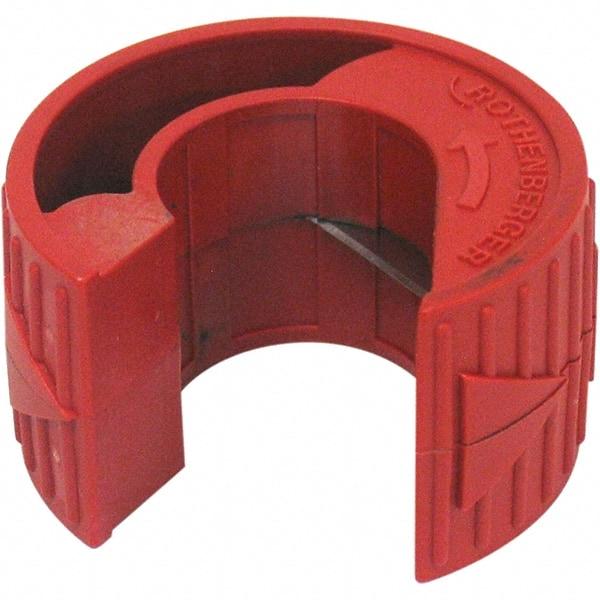 Rothenberger - 3/4" Pipe Capacity, Pipe Cutter - Cuts Plastic, PVC, CPVC, 2" OAL - Makers Industrial Supply