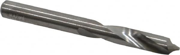 M.A. Ford - 5mm Body Diam, 90°, 51mm OAL, Solid Carbide Spotting Drill - Makers Industrial Supply