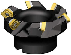 Kennametal - 199.9mm Cut Diam, 2" Arbor Hole, 6.6mm Max Depth of Cut, 45° Indexable Chamfer & Angle Face Mill - 8 Inserts, SEKT 1404... Insert, Right Hand Cut, 8 Flutes, Series KSSM - Makers Industrial Supply