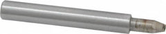 Made in USA - 0.015 Max Concave Radius Single Point Diamond Dresser - 2" Long x 3/8" Shank Diam - Makers Industrial Supply