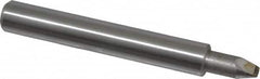 Made in USA - 1/16" Max Concave Radius Single Point Diamond Dresser - 2" Long x 3/8" Shank Diam - Makers Industrial Supply