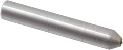 Made in USA - 1-1/2" Long x 1/4" Shank Diam Thread Single Point Diamond Dresser - 60° Included Angle - Makers Industrial Supply