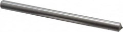 Made in USA - 1/4 Carat Single Point Diamond Dresser - 6" Long x 7/16" Shank Diam - Makers Industrial Supply