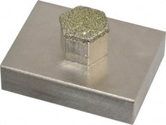 Made in USA - Diamond Plated Dressing Block - Makers Industrial Supply