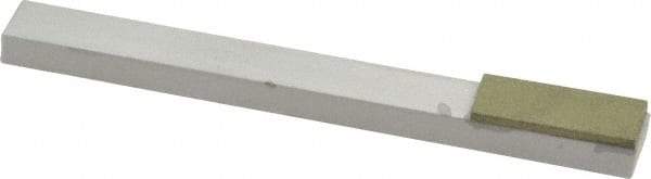 Made in USA - Fine, 1" Length of Cut, Single End Diamond Hone - 100 Grit, 3/8" Wide x 3/8" High x 4" OAL - Makers Industrial Supply