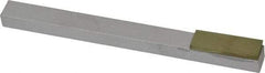 Made in USA - Super Fine, 1" Length of Cut, Single End Diamond Hone - 600 Grit, 3/8" Wide x 3/8" High x 4" OAL - Makers Industrial Supply