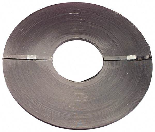 Value Collection - 865" Long x 3/4" Wide, Ribbon Coil Steel Strapping - 1,200 Lb Capacity, 0.02" Thick - Makers Industrial Supply