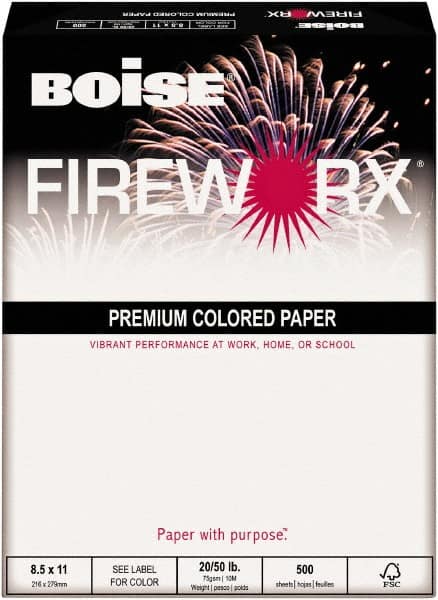 Boise - Blue Colored Copy Paper - Use with Laser Printers, Copiers, Plain Paper Fax Machines - Makers Industrial Supply