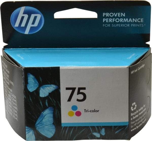 Hewlett-Packard - Cyan, Magenta & Yellow Ink Cartridge - Use with HP Photosmart 3110, 3210, 3310, 8250, C5150, C6150, C6180, C6240, C6250, C6280, C7150, C7180, C7250, C7280, C8150, C8180, D6160, D7175, D7155, D7160, D7260, D7345, D7355, D7360, D7460 - Makers Industrial Supply