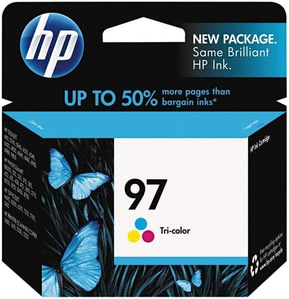 Hewlett-Packard - Cyan, Magenta & Yellow Ink Cartridge - Use with HP Officejet H470, Deskjet 6940 - Makers Industrial Supply