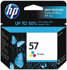 Hewlett-Packard - Cyan, Magenta & Yellow Ink Cartridge - Use with HP Deskjet 450, 5150, 5550, 5650, 5850, 9650, 9670, 9680, F4135, F4140, F4180, Digital Copier 410, Photosmart 7150, 7260, 7350, 7450, 7550, 6110 - Makers Industrial Supply