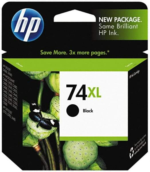 Hewlett-Packard - Black Ink Cartridge - Use with HP Photosmart 3110, 3210, 3310, 8250, C5150, C6150, C6180, C6240, C6250, C6280, C7150, C7180, C7250, C7280, C8150, C8180, D6160, D7175, D7155, D7160, D7260, D7345, D7355, D7360, D7460 - Makers Industrial Supply