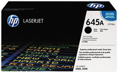 Hewlett-Packard - Black Toner Cartridge - Use with HP Color Laser Jet 5500, 5550 - Makers Industrial Supply