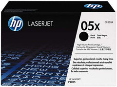 Hewlett-Packard - Black Toner Cartridge - Use with HP LaserJet P2055 - Makers Industrial Supply