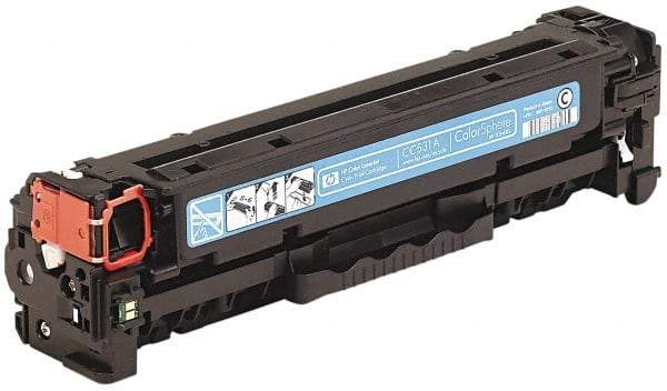 Hewlett-Packard - Cyan Toner Cartridge - Use with HP Color LaserJet CP2025, CM2320 - Makers Industrial Supply