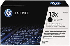 Hewlett-Packard - Black Toner Cartridge - Use with HP LaserJet 1300 - Makers Industrial Supply