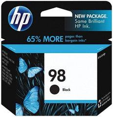 Hewlett-Packard - Black Ink Cartridge - Use with HP Photosmart 2570, 2575, D5060, D5065, D5069, D5145, D5155, D5160, 8050, Deskjet D4145, D4155, D4160, 6310, 5940 - Makers Industrial Supply