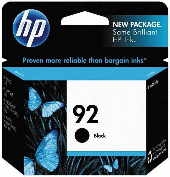 Hewlett-Packard - Black Ink Cartridge - Use with HP Deskjet 5440, 5440v, 5440xi, Photosmart C3135, C3140, C3150, C3180, 7850, PSC 1311, 1315, 1315v, 1315xi, Officejet 6310, 6310v, 6310xi - Makers Industrial Supply