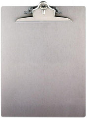 Saunders - 13-1/4 Inch Long x 9 Inch Wide x 1-3/4 Inch High, Clip Board - Silver - Makers Industrial Supply