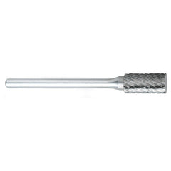 ‎SM-51 -1/4 × 1/2 LOC × 1/8 Shank × 1-1/2 OAL Pointed Cone Carbide Medium Tough Cut Burr - Makers Industrial Supply