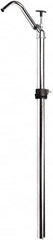 Value Collection - 3/4" Outlet, Steel Hand Operated T Handle Pump - 16 oz per Stroke, 41" OAL, For Petroleum Based Products - Makers Industrial Supply