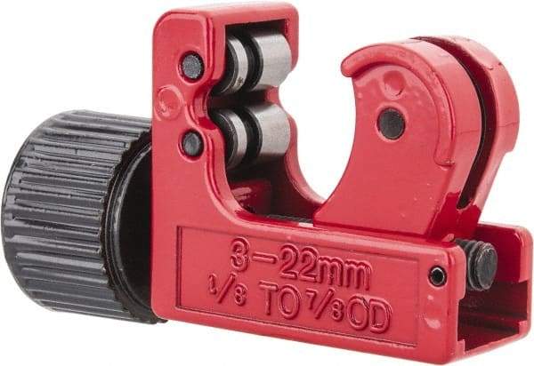 Value Collection - 1/8" to 7/8" Pipe Capacity, Tube Cutter - Cuts Copper - Makers Industrial Supply