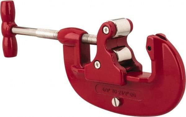 Value Collection - 5/8" to 2-1/8" Pipe Capacity, Tube Cutter - Cuts Copper - Makers Industrial Supply