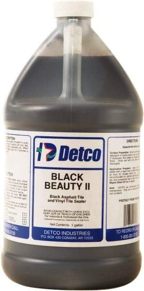 Detco - 1 Gal Bottle Finish - Use on Resilient Flooring - Makers Industrial Supply