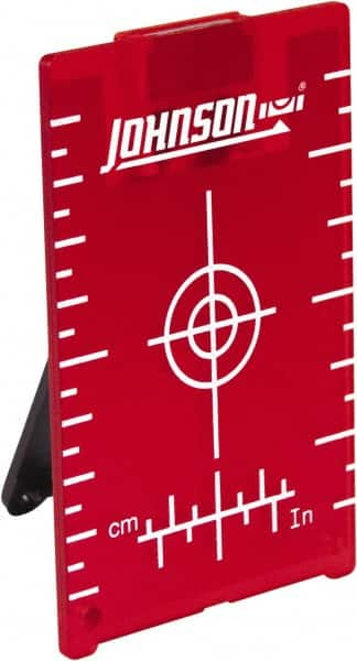 Johnson Level & Tool - Laser Level Magnetic Floor Target - Use With Laser Levels - Makers Industrial Supply