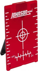 Johnson Level & Tool - Laser Level Magnetic Floor Target - Use With Laser Levels - Makers Industrial Supply