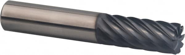 SGS - 16mm Diam, 32mm Length of Cut, 16mm Shank Diam, 92mm OAL, 9 Flute Solid Carbide Square End Mill - Makers Industrial Supply