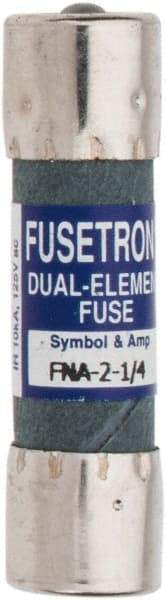 Cooper Bussmann - 250 VAC, 2.25 Amp, Time Delay Pin Indicator Fuse - Fuse Holder Mount, 1-1/2" OAL, 10 at 125 V kA Rating, 13/32" Diam - Makers Industrial Supply