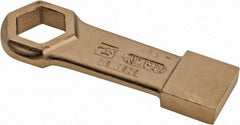 Ampco - 1-1/4" 6 Point Striking Box Wrench - Single End, 6-1/2" OAL, Aluminum Bronze - Makers Industrial Supply