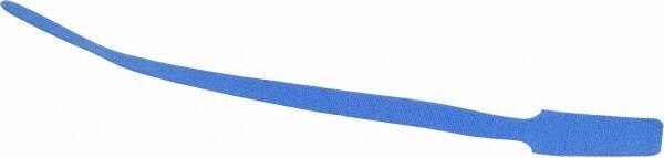 SpeedTech - 15" Long Blue Nylon & Polyethylene Hook & Loop Strap - 50 Lb Tensile Strength - Makers Industrial Supply