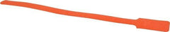 SpeedTech - 15" Long Orange Nylon & Polyethylene Hook & Loop Strap - 50 Lb Tensile Strength - Makers Industrial Supply