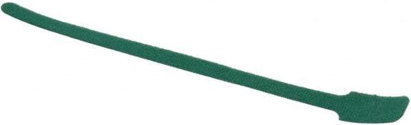 SpeedTech - 11" Long Green Nylon & Polyethylene Hook & Loop Strap - 40 Lb Tensile Strength - Makers Industrial Supply