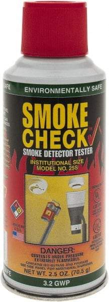 Home Safeguard - Alarm Testers & Maintenance Products Type: Aerosol Smoke Alarm Tester Test System Compatibility: Open & Enclosed Delivery Versa-Tools Kits - Makers Industrial Supply