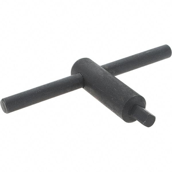 Interstate - 4" Chuck Diam Compatibility, Lathe Chuck Key - 3-1/8" Body Length, 1/4" Actual Key Square Size - Makers Industrial Supply