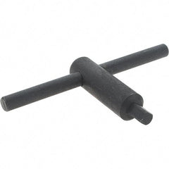 Interstate - 4" Chuck Diam Compatibility, Lathe Chuck Key - 3-1/8" Body Length, 1/4" Actual Key Square Size - Makers Industrial Supply