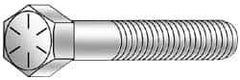 Armor Coat - 1/4-28 UNF, 2-1/2" Length Under Head Hex Head Cap Screw - Partially Threaded, Grade 8 Steel, 7/16" Hex - Makers Industrial Supply