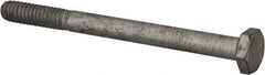 Armor Coat - 1/4-20 UNC, 3" Length Under Head Hex Head Cap Screw - Partially Threaded, Grade 8 Steel, 7/16" Hex - Makers Industrial Supply